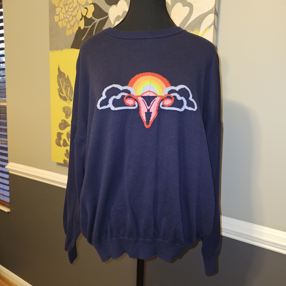 Modcloth - Madame Ovary Sweater - NWOT